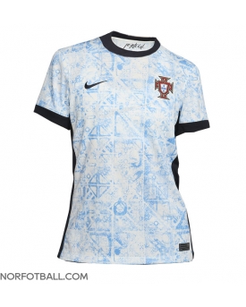 Billige Fotballdrakt Portugal Replika Bortedrakt Dame EM 2024 Kortermet